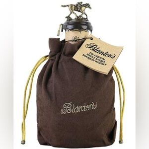 BLANTON’S Bag Dust Bag DYI Quilting Crafting Brown Gold